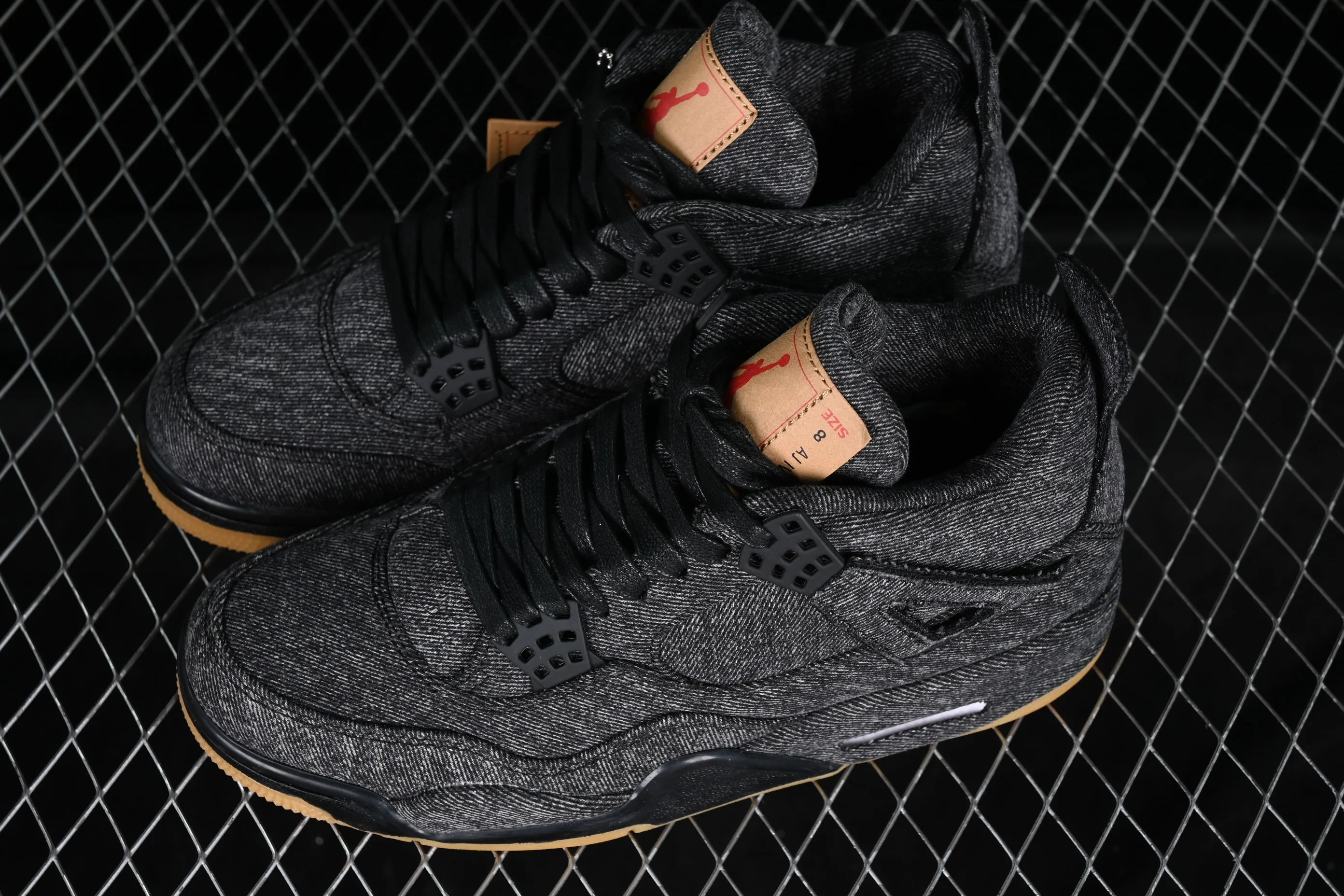 All categories Air Jordan Jordan series basketball shoes Air Jordan 4 Levi’s x Air Jordan 4 Denim AJ4 Joe 4 Levi’s joint basketball shoes AQ9103-001